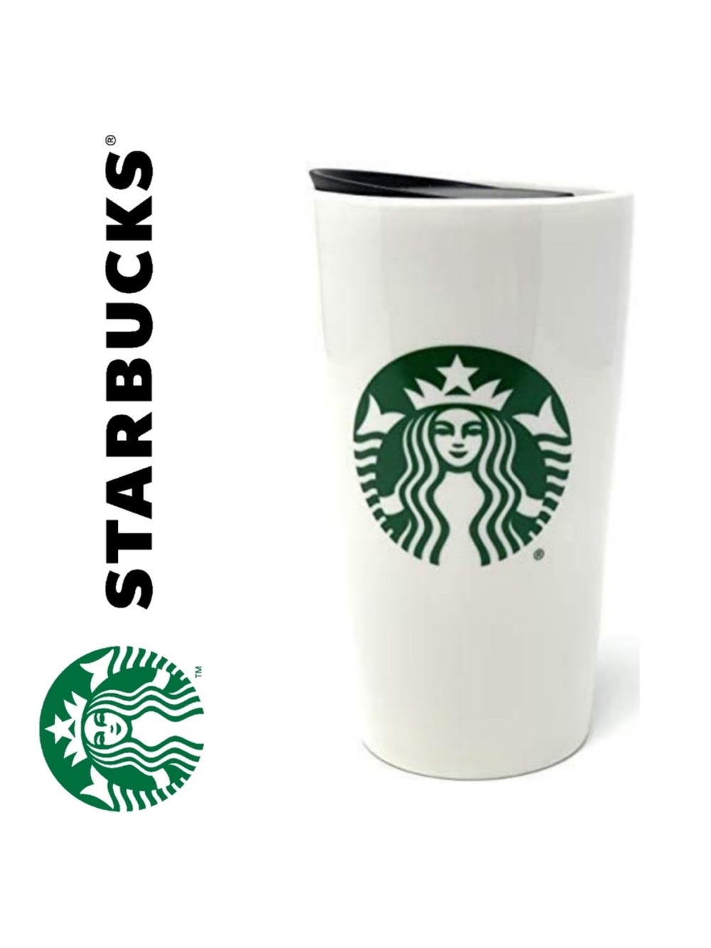 Starbucks 2020 Ceramic Hot Cup ☕ 10 oz. Classic Traveler Tumbler